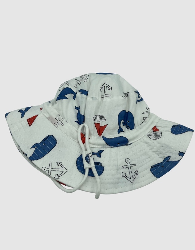Jacaru - Jacaru 1895 Kids Whales Bucket Hat