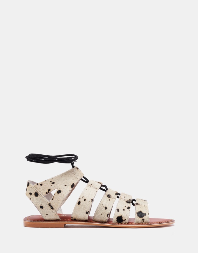 Just Because - Ishka Pony Leather Sandals