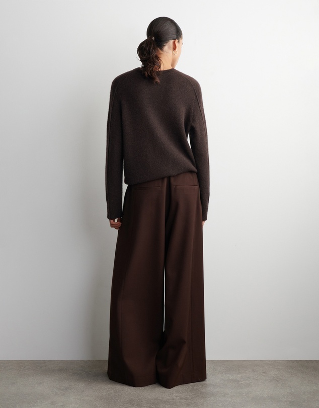COS - Relaxed Wool-Blend Wide-Leg Trousers