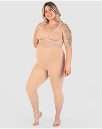B Free Intimate Apparel - Maternity Anti Chafing High Rise 3/4 Cotton Rich Leggings