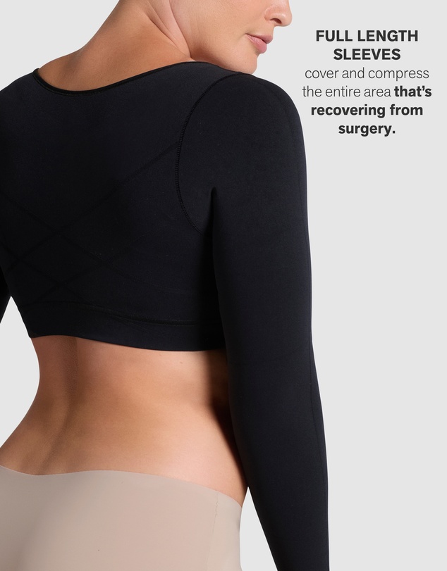 Leonisa - Long Post Surgery Arm Compression Sleeves