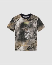 GUESS - Urban City Print Oversize T-Shirt