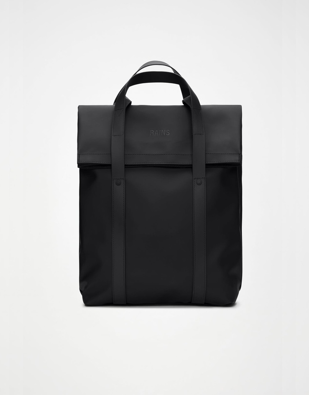 RAINS - 2 Way Tote Backpack Black