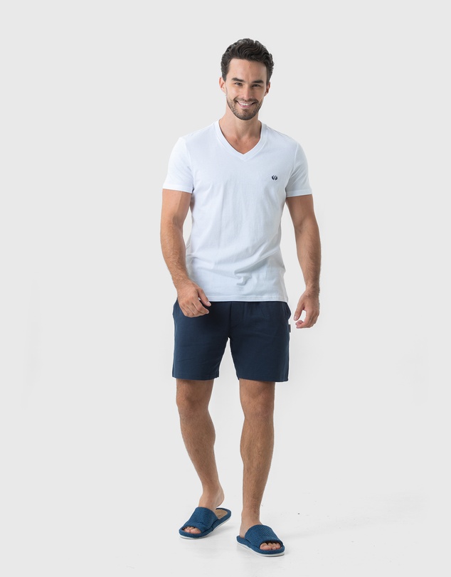 Coast Clothing - V Neck Essential Tee in White