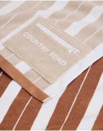 Country Road - Kyla Australian Cotton Small Pocket Beach Towel