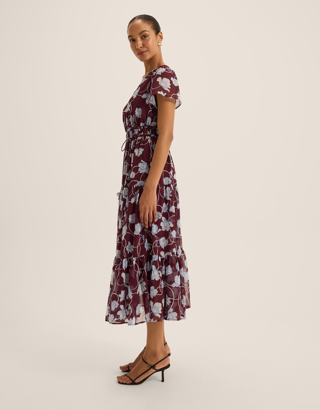 Review - Daphne Floral Maxi Dress