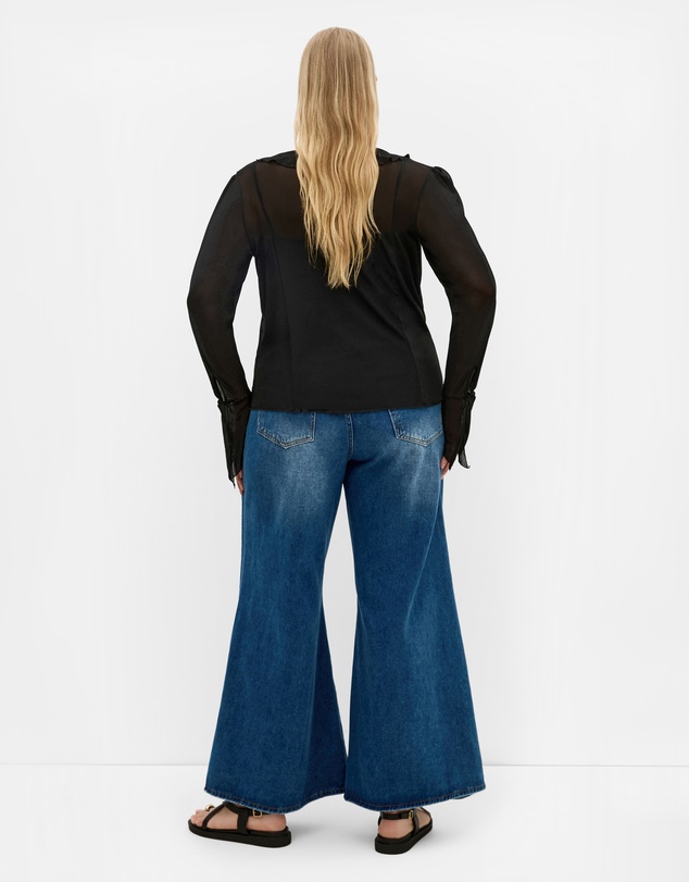 City Chic - Vivid Mesh Top