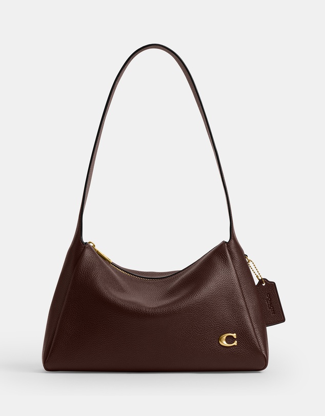 Coach - Polished Pebble Leather Lola Shoulder Bag