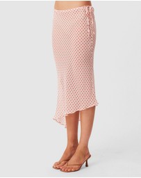 SNDYS - Tara Sheer Midi Skirt - ICONIC EXCLUSIVE