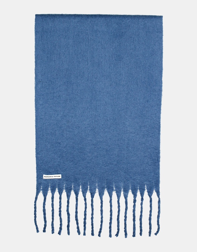 Morgan & Taylor - Ella Woven Scarf in Blue