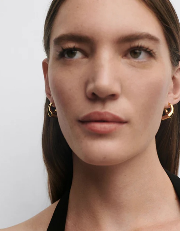 PDPAOLA - Ibiza Medium Hoop Earrings