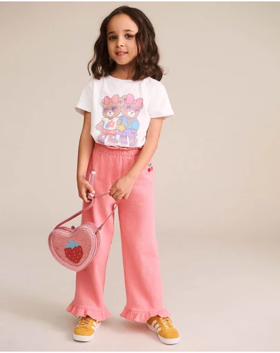 Huxbaby - Tropical Friends Tee - Babies-Kids