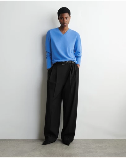COS - Relaxed Twill Wide Leg Trousers