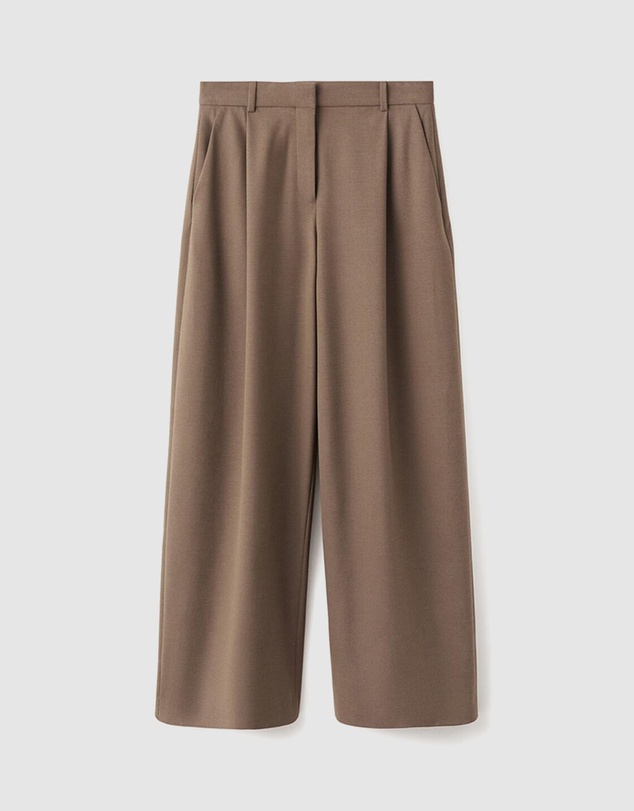 M.N.G - Pleated Straight-Leg Suit Trousers