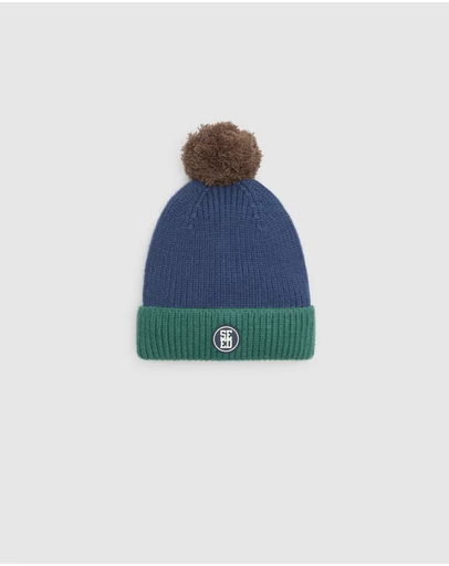 Seed Heritage - Rib Colourblock Beanie