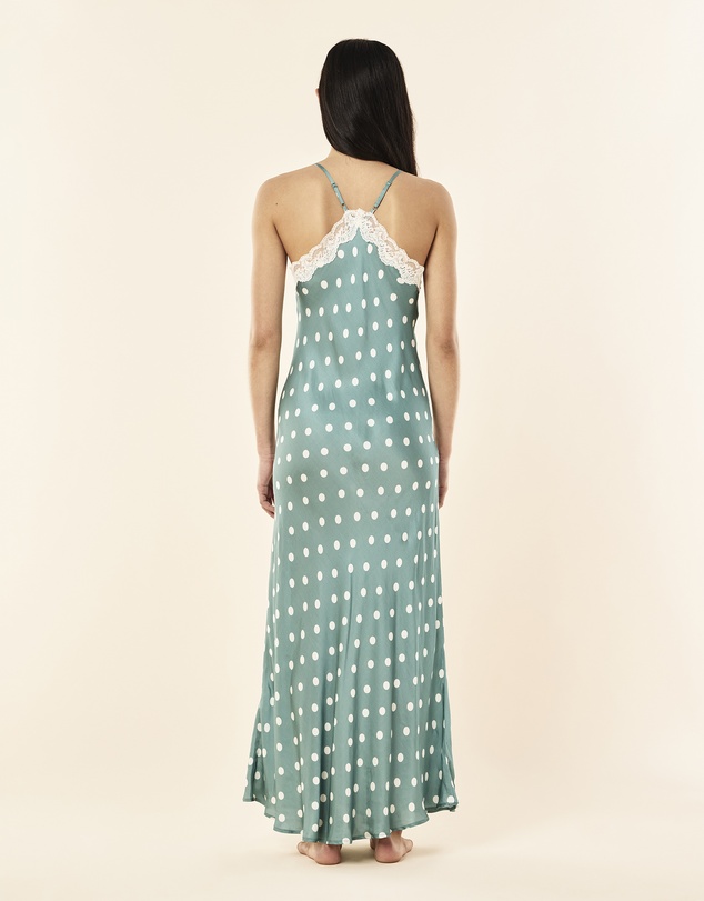 Papinelle - Annabelle Lace Front Maxi Nightie