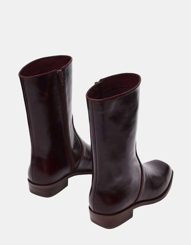 Steve Madden - Bretton Brown Leather Boots