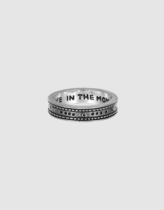 Haze & Glory - ICONIC EXCLUSIVE - Universe Ring in Oxidised 925 Silver