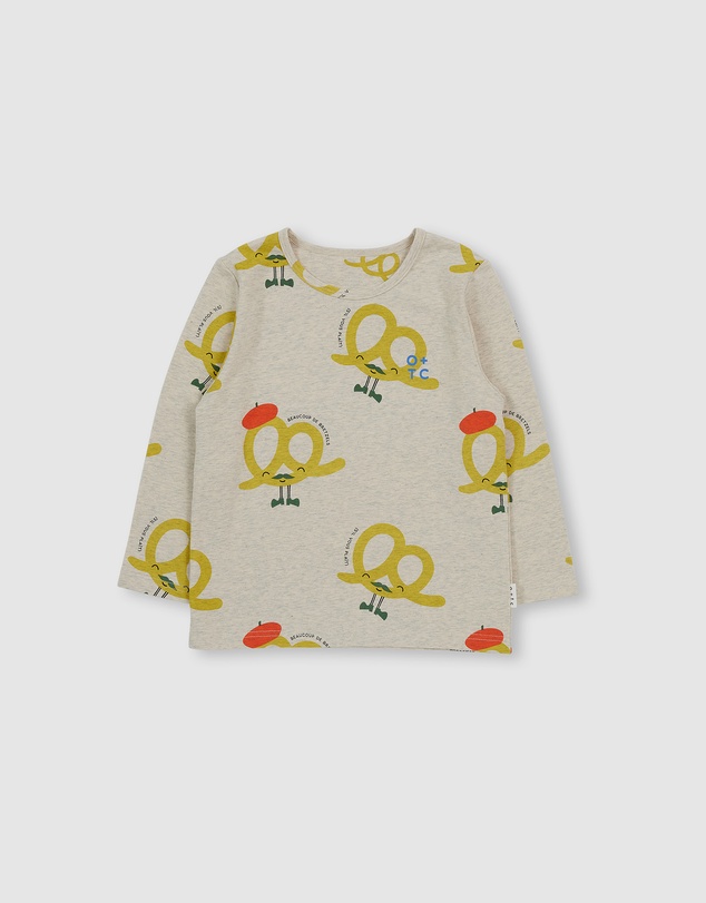 Olive & The Captain - Monsieur Pretzel Long Sleeve Top