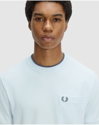 Fred Perry - Pocket Detail Pique T-Shirt