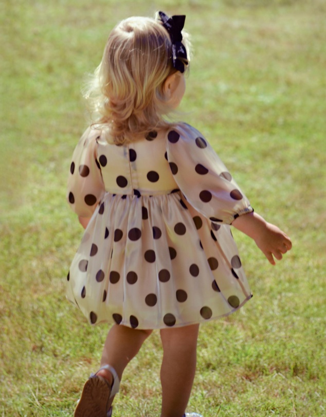 Bardot Junior - Wednesday Organza Spot Dress - Babies-Kids