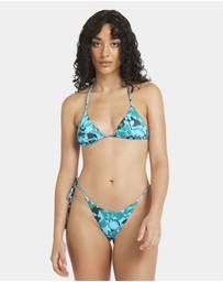 RVCA - Womens Deep Waters Triangle Bikini Top