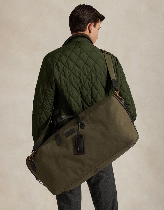Polo Ralph Lauren - Leather-Trim Canvas Duffel