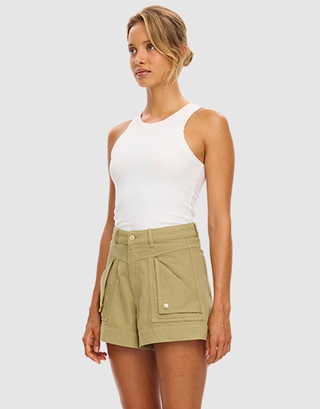KIVARI - Celene Denim Shorts