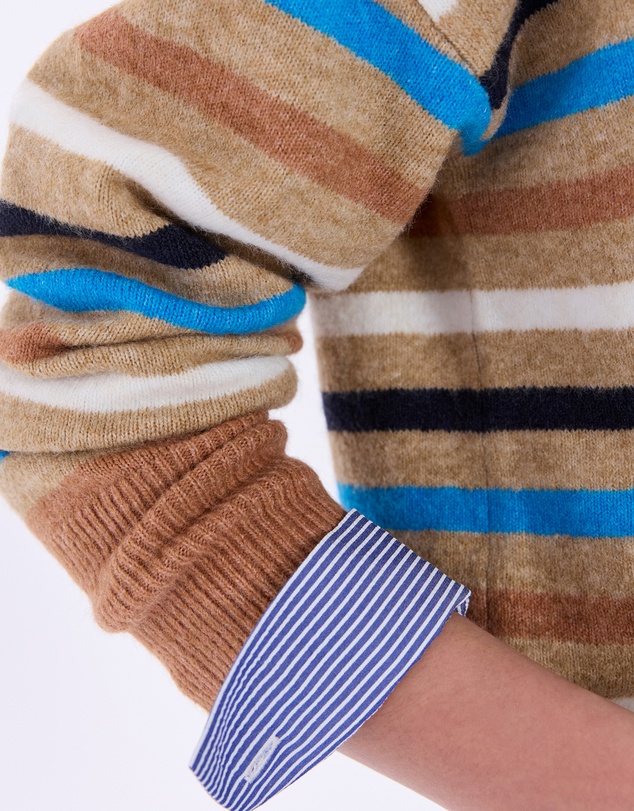 Marcs - Snowfall Stripe Knit Jumper