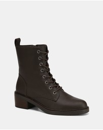Wittner - Benny Pebble Leather Ankle Boots