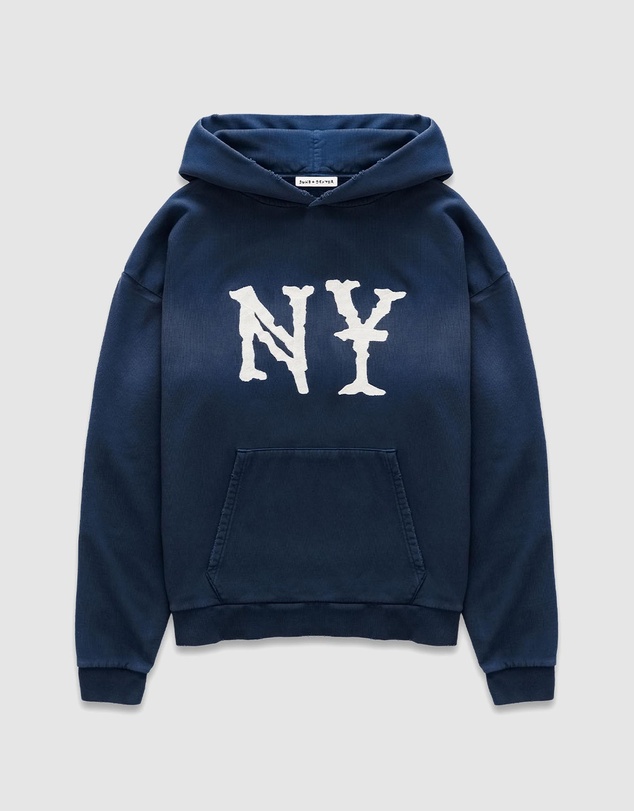 Duke + Dexter - NY Embroidered Navy Hoodie
