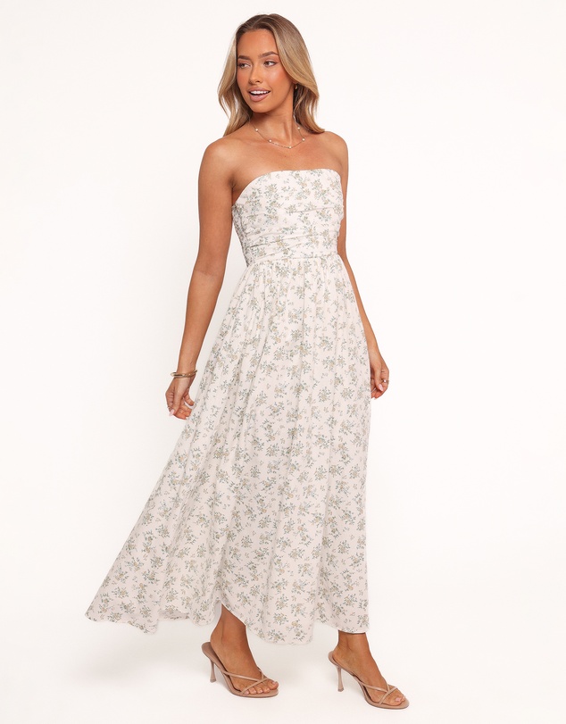 Petal & Pup - Kayt Strapless Dress - Floral