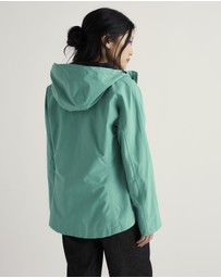 Seasalt - Seasalt Cornwall Green Waterway Waterproof Jacket