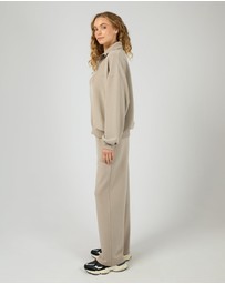 All About Eve - Luxe Active 1/4 Zip Stone