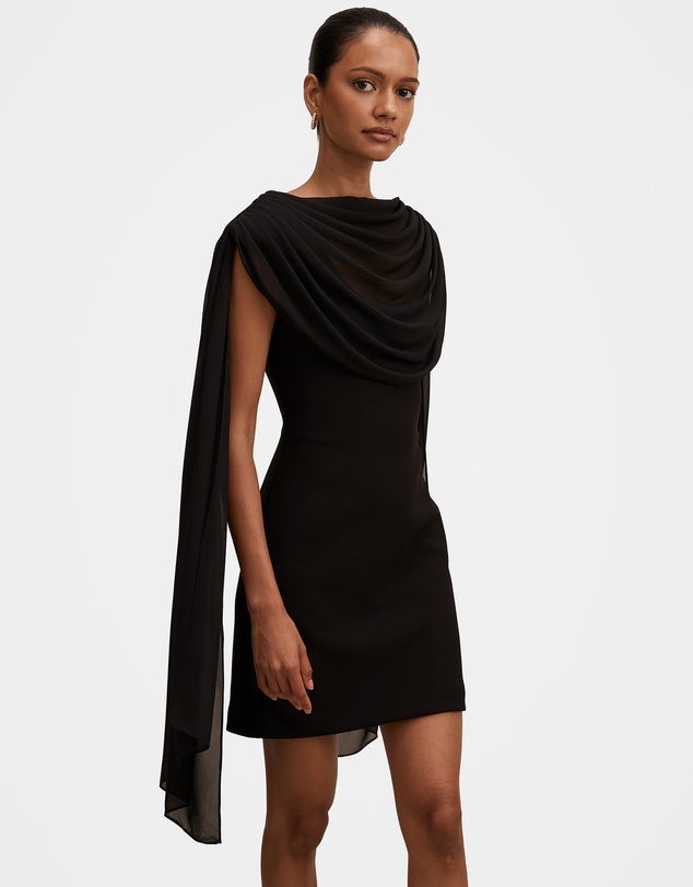Forever New Petite - Bowie Petite With Shawl Mini Dress
