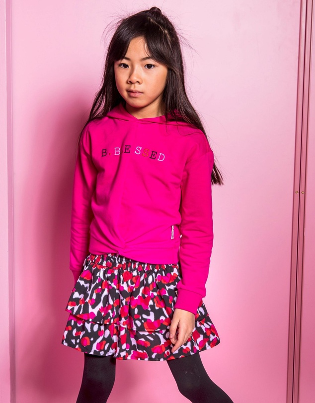 B.Nosy - Multi-Coloured Ruffle Skirt - Kids-Teens