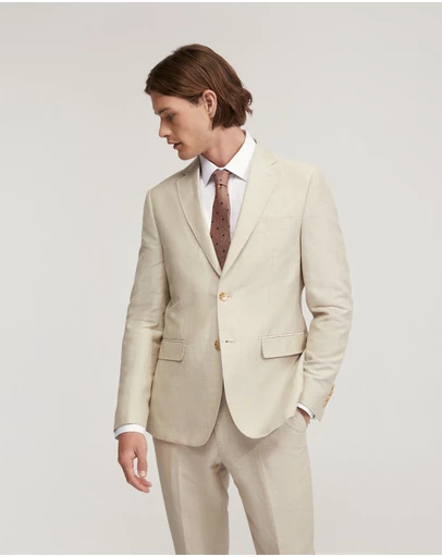Oxford - Byron Wool Linen Suit Jacket