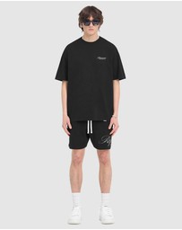Represent - Owners Club Script Mesh Shorts