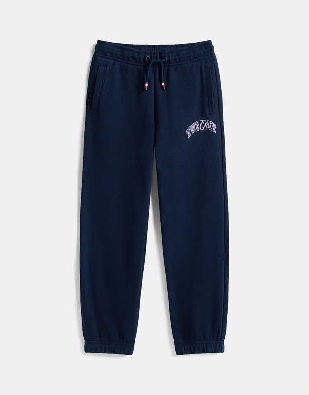 Tommy Hilfiger - Varsity Logo Print Fleece Joggers - Teens