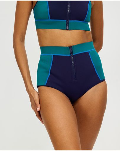Navy & Green