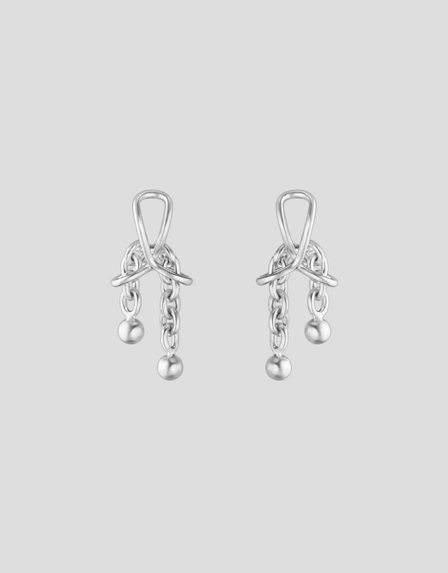 Georg Jensen - Weft Double Earrings