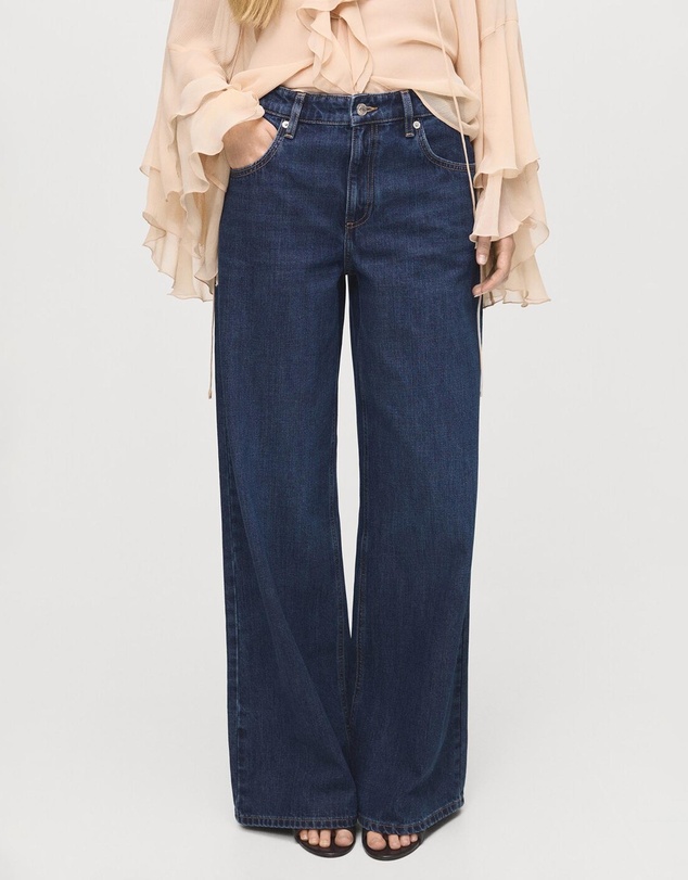 M.N.G - Low-Rise Wide-Leg Jeans