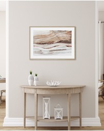 Olive et Oriel - Bronte Rocks Art Print