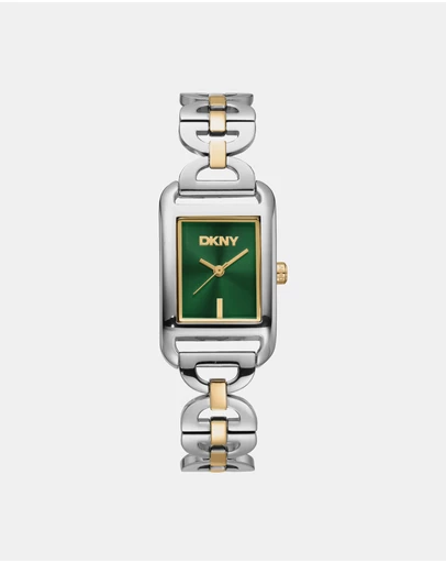 DKNY - Open Link Two-Tone 21x34mm Womens Watch