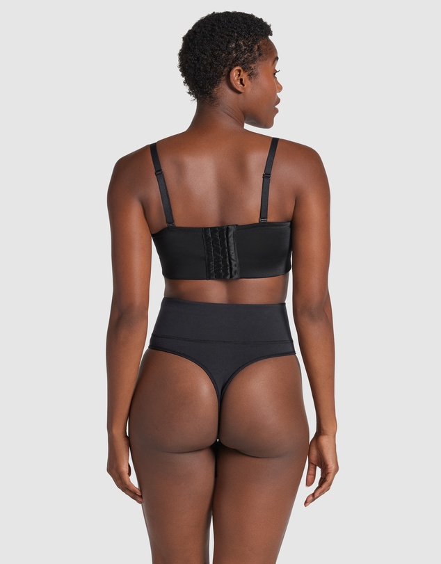 Leonisa - High-Waist Seamless Effect Tummy Control Shaper Thong