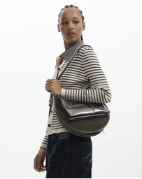 Desigual - Medium metallic convertible bag