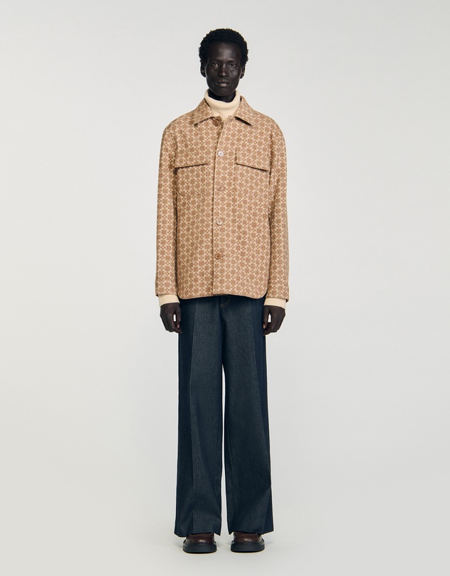Sandro - Cross Overshirt Jacket