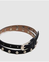 Oxford - Gloria Skinny Stud Belt