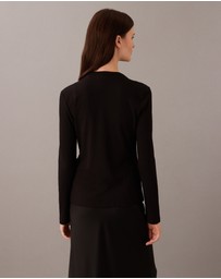 Calvin Klein - Modal Ribbed Cardigan