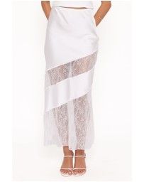 Petal & Pup - Winona Lace Maxi Skirt - White